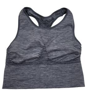 Sweaty Betty Heather Gray Athletic Yoga Hiking Sports Bra 12
